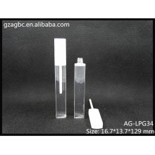 Transparent&Empty Quadrate Lip Gloss Tube AG-LPG34, AGPM Cosmetic Packaging , Custom Colors/Logo